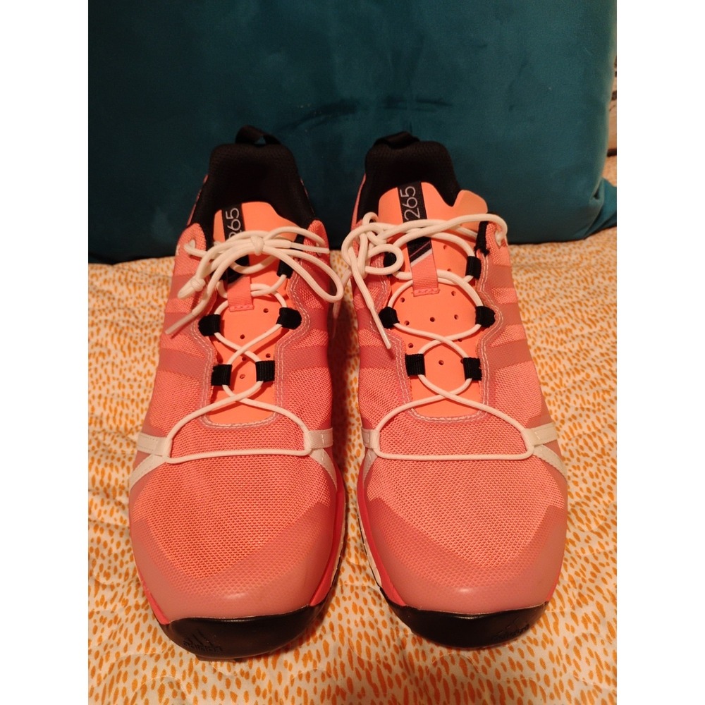 Adidas‎ Terrex Agravic W Size 12 Womens Sunglow With White Sneakers With Box